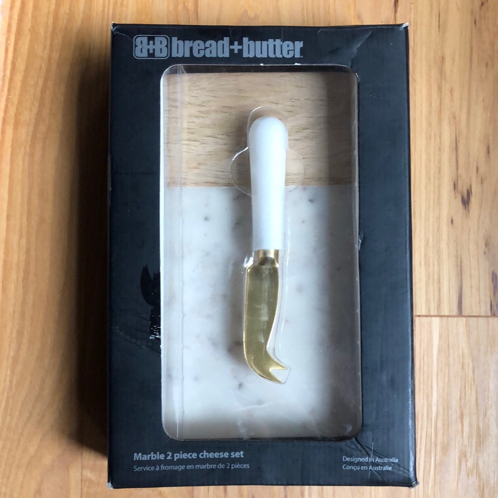 bread+butter Marble 2 piece cheese set